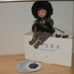 Danbury Mint "Miska" Porcelain Doll by Patricia Wall from the Vintage Porcelain
